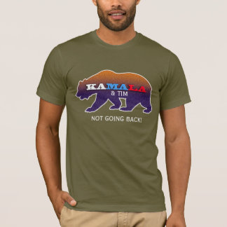Flytta för militärt stöd på t shirt
