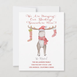 Flytta för Vi har flyttat av Helgdag i julklapp Meddelande