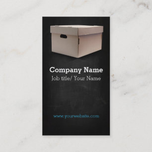 Flytta företag/box/Boxes/Cardboard company Visitkort