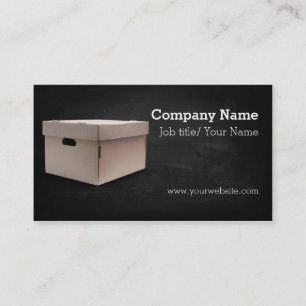 Flytta företag/box/Boxes/Cardboard company Visitkort