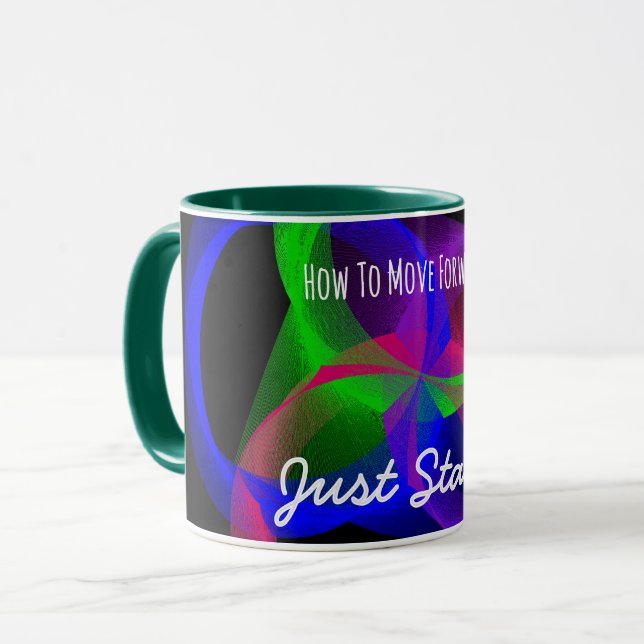 Flytta fram kaffe Mugg (Framsida vänster)
