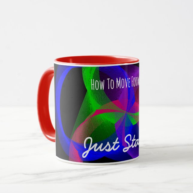 Flytta fram kaffe Mugg (Framsida vänster)