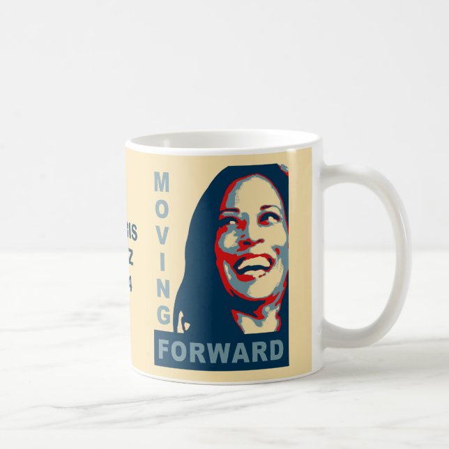 FLYTTA FRAWARD - Harris Walz 2024 Kaffemugg (Höger)