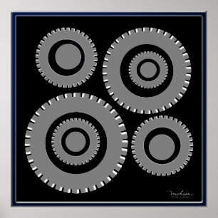 Flytta Gears Poster