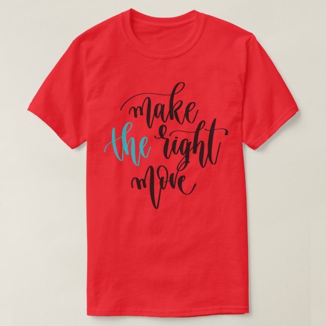 Flytta Högerna 1 T Shirt (Design framsida)