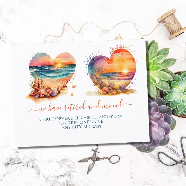 Flytta i Pension vid kustnära hav Meddelande Vykort (Skapare uppladdad)