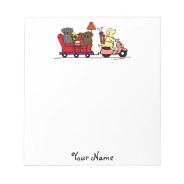 Flytta Labradors Anteckningsblock