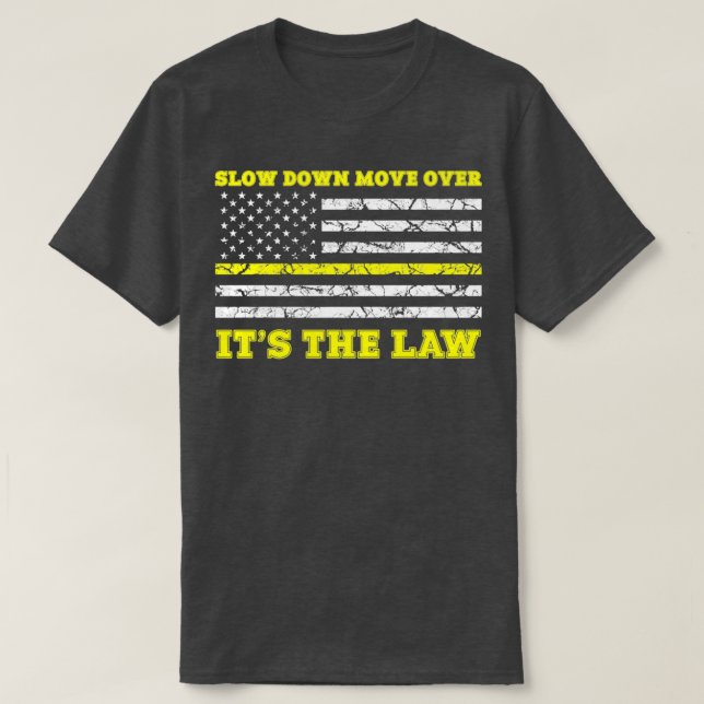 Flytta långsamt ned över drivrutin 1 för Lastbil T Shirt (Design framsida)