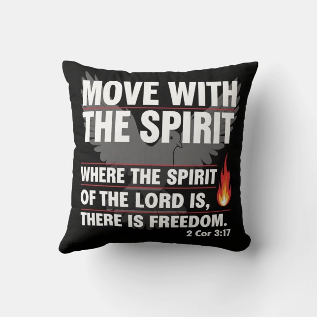 Flytta med andan - frihetskonstruktion kudde (Baksida)