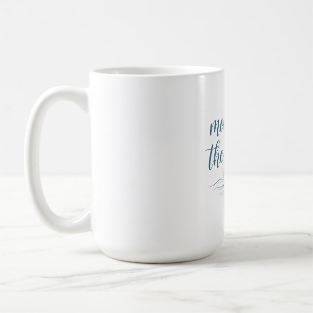 Flytta Med Den Nuvarande Wu Wei Flodmuggen Kaffemugg (Vänster)