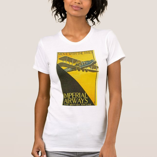 Flytta med tiderna t shirt (Framsida)