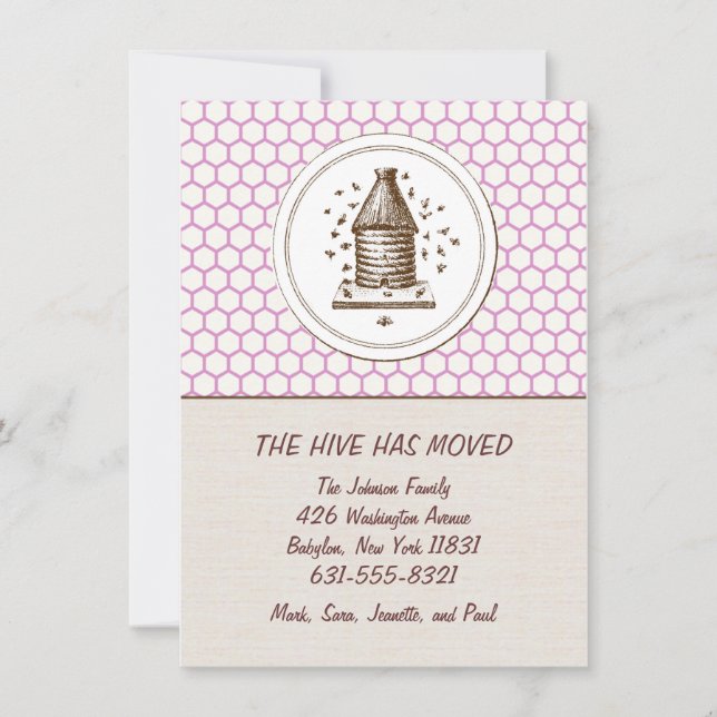 Flytta Meddelande | Hive | Lila (Framsida)