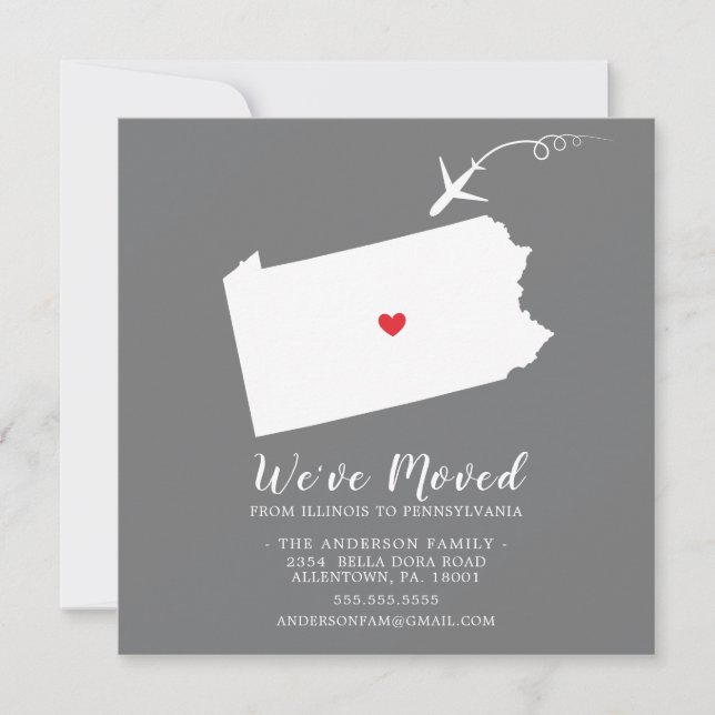 Flytta Meddelande | Statliga PENNSYLVANIA (Framsida)
