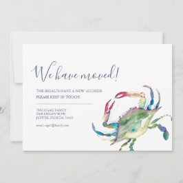 Flytta om byte av Adress Beach Meddelande