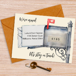 Flytta om färgen på postlåda för målade postlådor inbjudningar