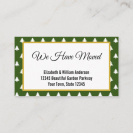 Flytta om Helgdag i julgran Mönster Tilläggskort