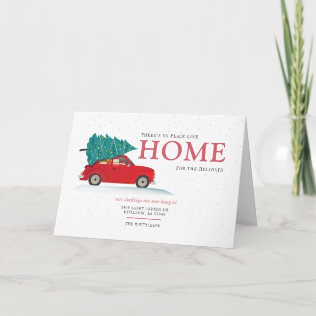 Flytta om Helgdagar i vi har flyttat Adress Helgkort (Framsida)