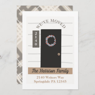 Flytta om vid den moderna jordbrukshuset meddelande