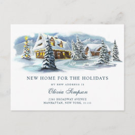 Flytta om vintertid i Land Vykort