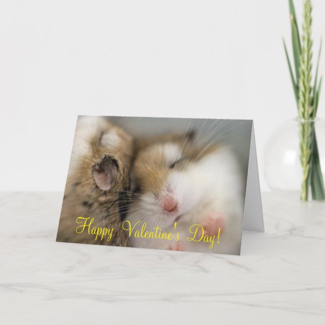 Flytta över Bob Valentines dag Helgkort (Framsida)