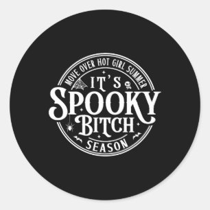 Flytta över Hett Girls Sommar39s Spooky-bitch Seas Runt Klistermärke
