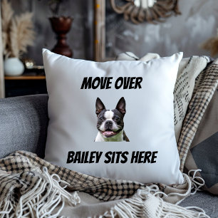 Flytta över Hund här Rolig hund Kudde