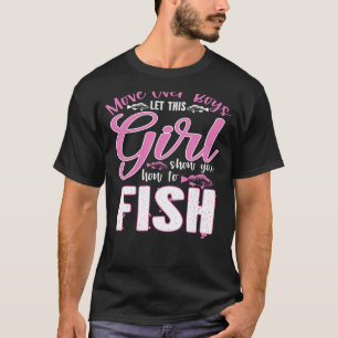 Flytta över pojkar så att den här tjejen visar dig t shirt
