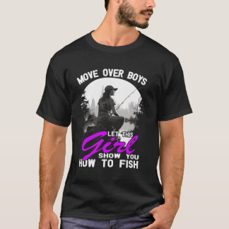 Flytta över pojkar så att den här tjejen visar dig t shirt