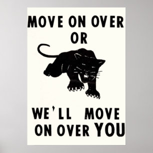 Flytta på dig eller flytta över ditt svarta fönste poster