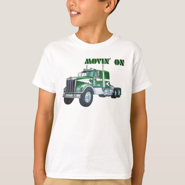 Flytta på Kenworth Tee Shirt (Framsida)