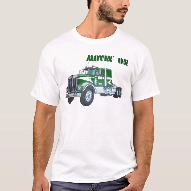 Flytta på Kenworth Tee Shirt (Framsida)