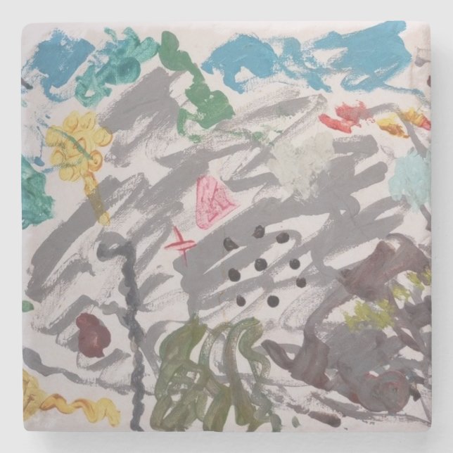 Flytta Pain och Joy Stone Underlägg (Framsidan)