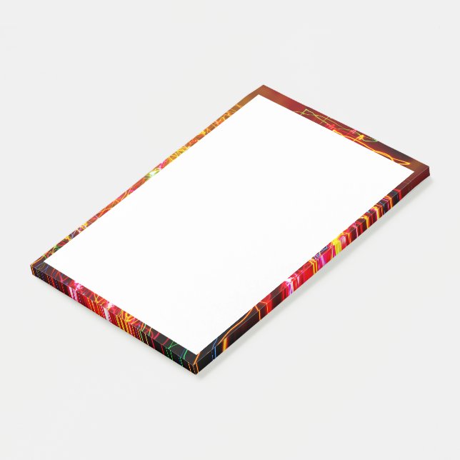 Flytta Rainbow Ljus Post-it Block (Vinklad)