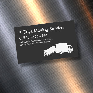 Flytta Service Modern Business Magnet