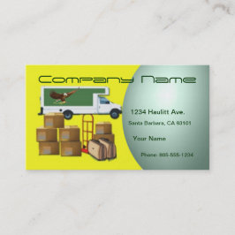 Flytta sig och Hauling Visitkort