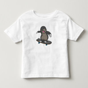 Flytta som Skater med Skateboard T Shirt