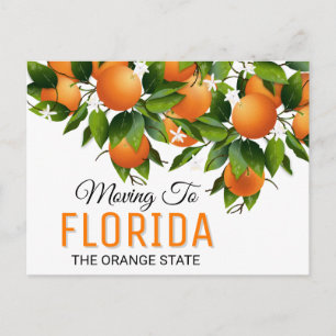 Flytta till Florida Byte av Adress Vykort