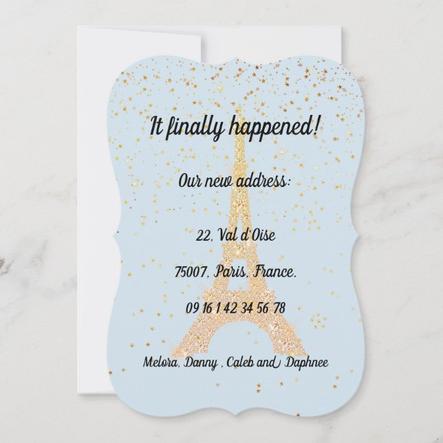 Flytta till Frankrike 1 Meddelande (Framsida)