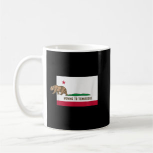 Flytta till Tennessee Lämnar California Funny Desi Kaffemugg