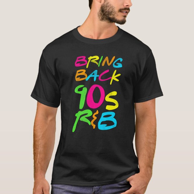Flytta tillbaka 90s R&B T Shirt (Framsida)