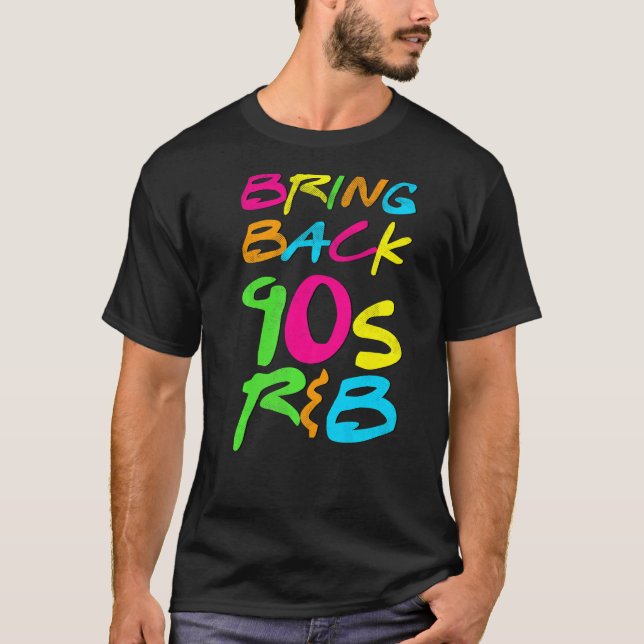 Flytta tillbaka 90s R&B T Shirt (Framsida)