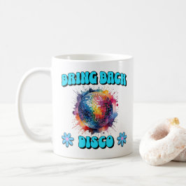 Flytta tillbaka disco kaffemugg