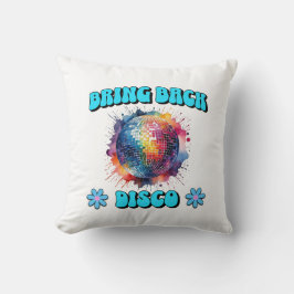 Flytta tillbaka disco kudde