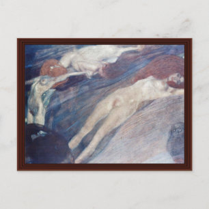 Flytta Vatten av Klimt Gustav Meddelande Vykort