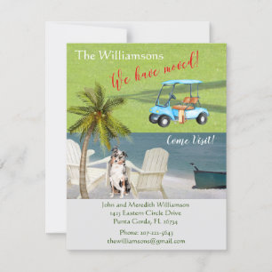 Flytta vi har flyttat till Hund strutssegment Meddelande