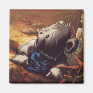 Flyttad nedåt magnet