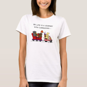 Flyttande Labradors T-shirt