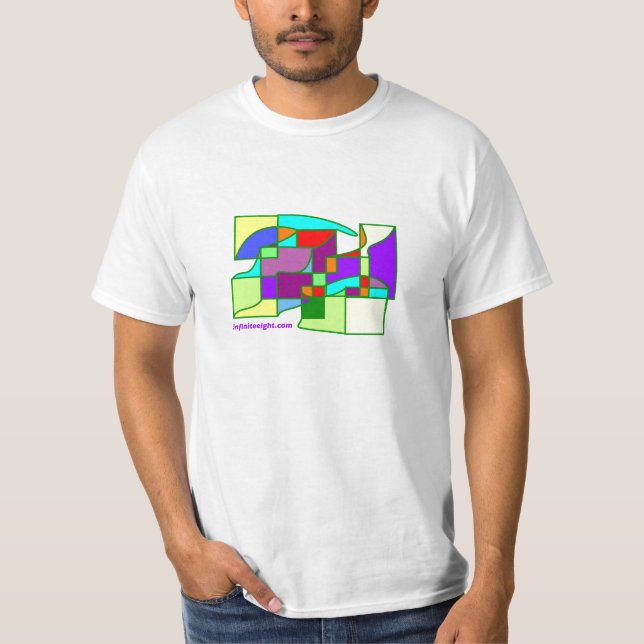 FLYTTANDE SPEGLAR TEE SHIRT (Framsida)