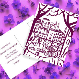 FLYTTANMÄLANING Ny lägenhetsadress Balkong Vykort