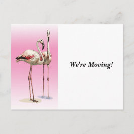 Flyttar - Byter hem - Brevkort Meddelande Vykort